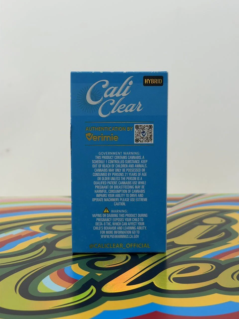 CALI CLEAR WORLD CUP VAPE