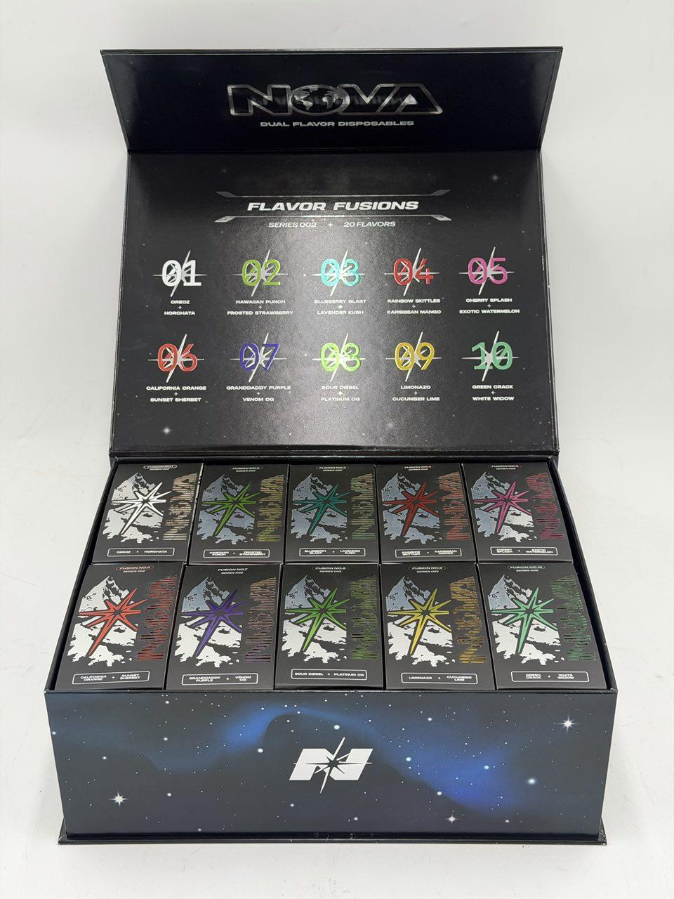 Nova Dual Flavor Disposables